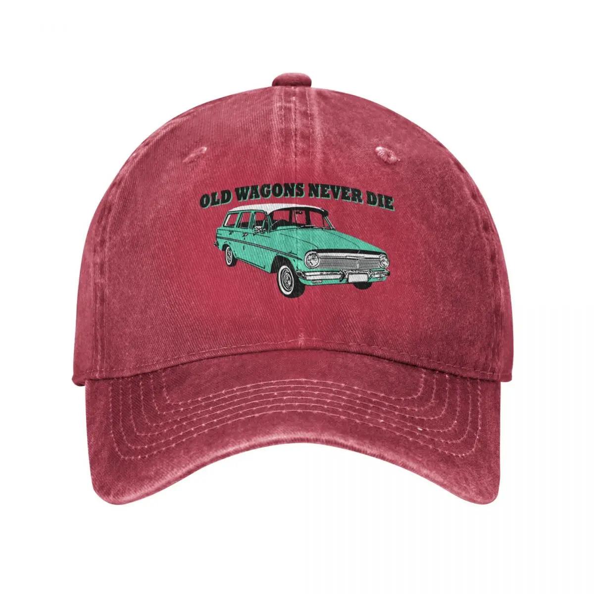 EH Holden wagon Old wagons never die Baseball Cap tea Hat funny hat Golf Cap Vintage Unisexs Luxury Womens