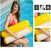 New Water Hammock Recliner Inflatable Floating Swimming Mattress Sea Swimming Ring Pool Party Toy Lounge Bed For Swimming