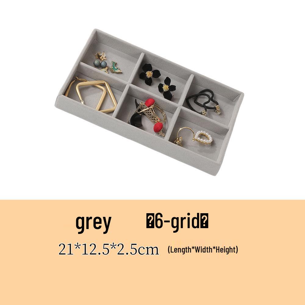 Velvet Jewelry Display Tray for Rings & Bracelets - Organizer & Storage Solution