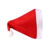 Christmas Santa Hat Decorative LED Santa Cap Festival Holiday Party Dress Up Unisex Felt Santa Hat for Adults Children
