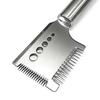 304 Stainless Steel Multi-functional 4-in-1 Onion Knife: Slicer, Grater, Strip Cutter, Chopper.