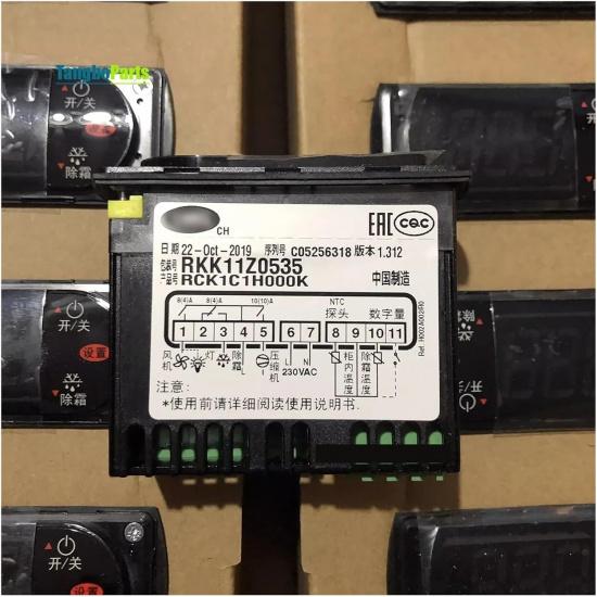 Refrigerator Temperature Controller, Compatible For CAREL, Thermostat Replacement Spare Parts, Fit for Models RKK11Z0535 & RCK1C1H000K