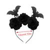 Gothic Bat Flower Hairband for Adult Kids Cosplay Party Costume Festival Theme Party Headpieces Halloween Accessories
