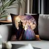 Viral Wwickedew Cushion Cover Antidustmite Pillowcase Invisible Zipper Silky Short Plush Sofa Cushion Cover