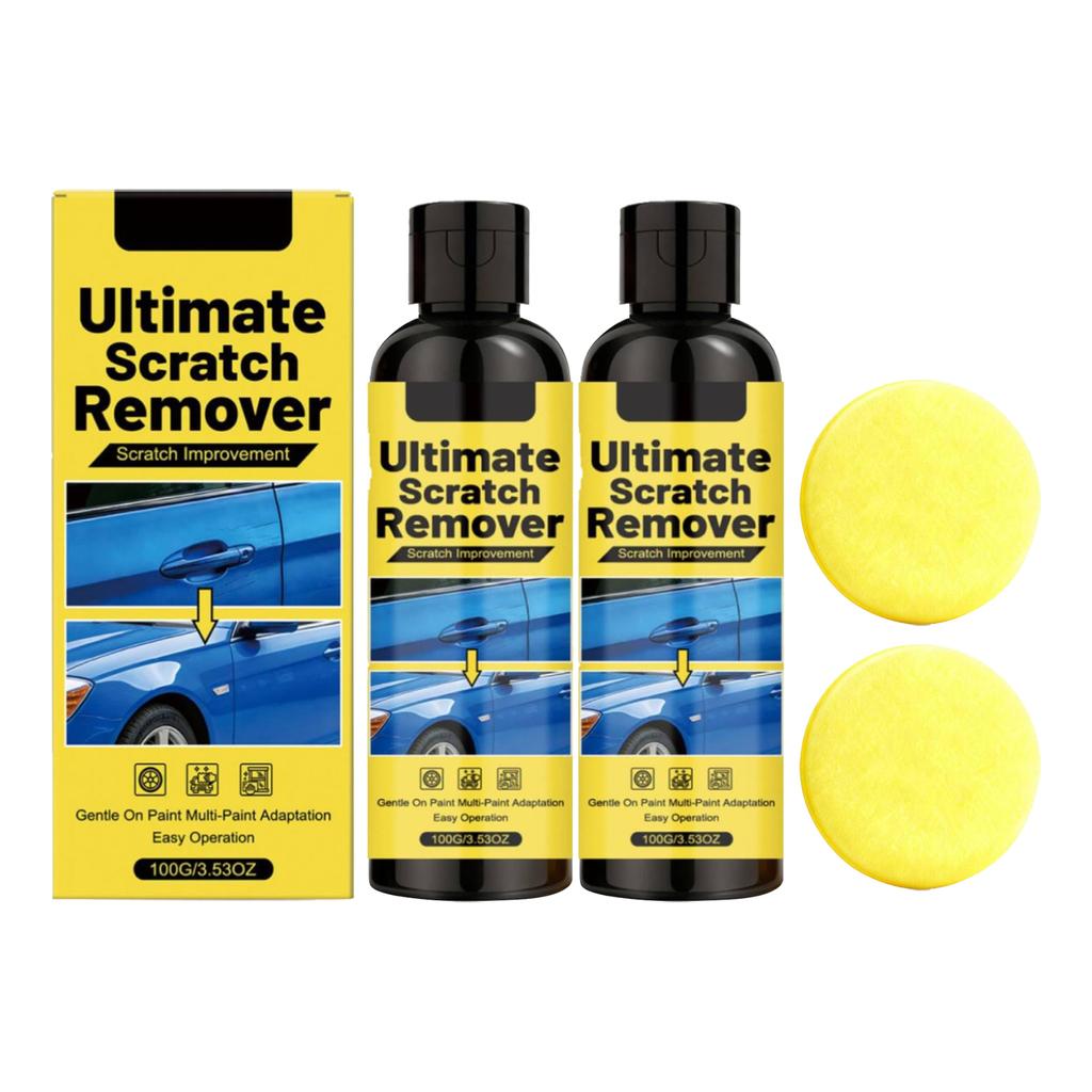 Ultimate Scratch Remover 100ml Car Scratch Repair Liquid Multi-Paint Adaptation Easy Application Scratch Improvement Solution