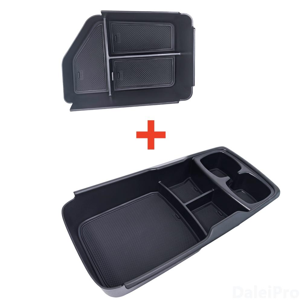 Car Armrest Box For KIA EV6 EV6 2023 2024 2025 Center Console Organizer Tray Armrest Box Car Phone Holder Box Accessories