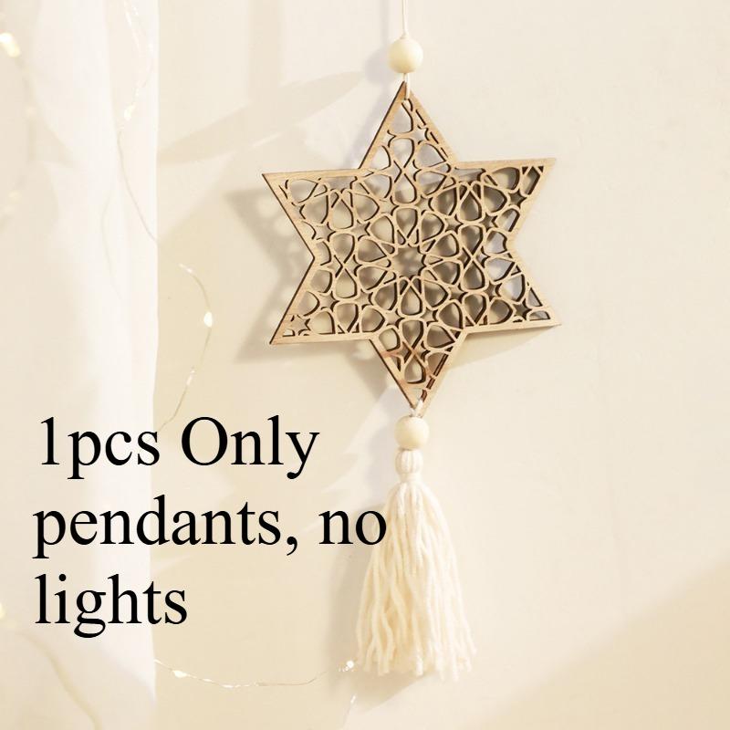 1/3pcs Cotton Rope Jupiter Moon Hollow Pendant Home Bedroom Wall Decoration Pendant Home Decoration Crafts Home Decoration