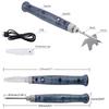 STONEGO Mini USB Soldering Iron 5V 8W Fast Heat Up Precise Tip for Hobbyists SMD Soldering