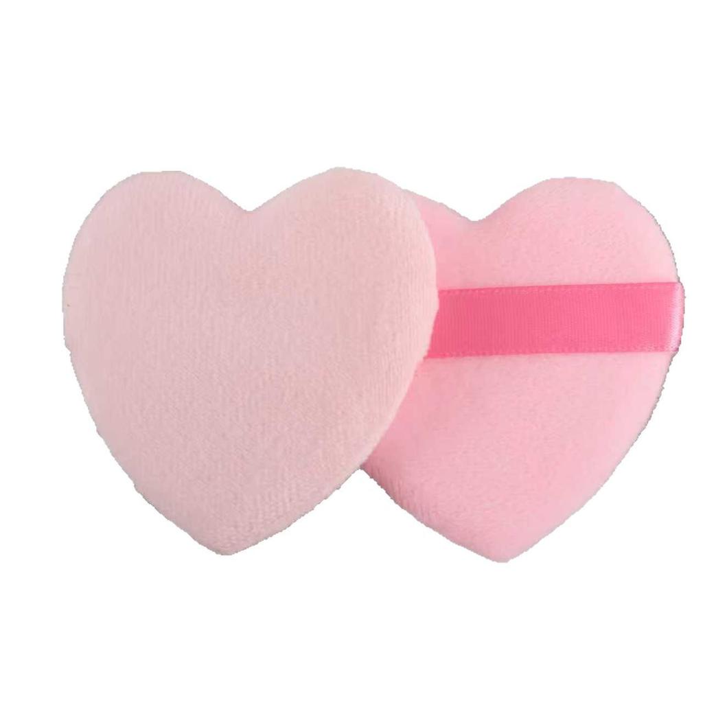 Puf de Pudră din Catifea de Cristal Față-Verso pentru Fixare & Retușuri