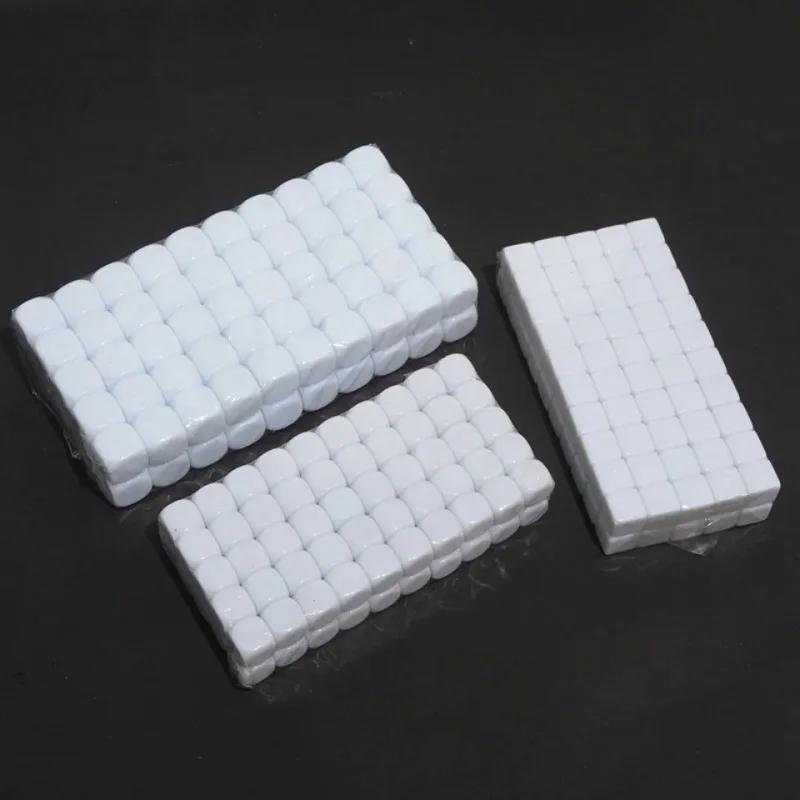 10 stuks 10 mm 12 mm 14 mm 16 mm 18 mm 20 mm 25 mm 30 mm Blanco D6 Acryl Witte Dobbelstenen Met Ronde Hoek Voor Doe-het-zelf Schrijven Schilderen Graffiti