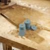 Pack of 20 Abrasive Polishing Pads 20mm for Mini Drill Grinder with 2.3mm Shaft for Metal Conditioning and Detail Work