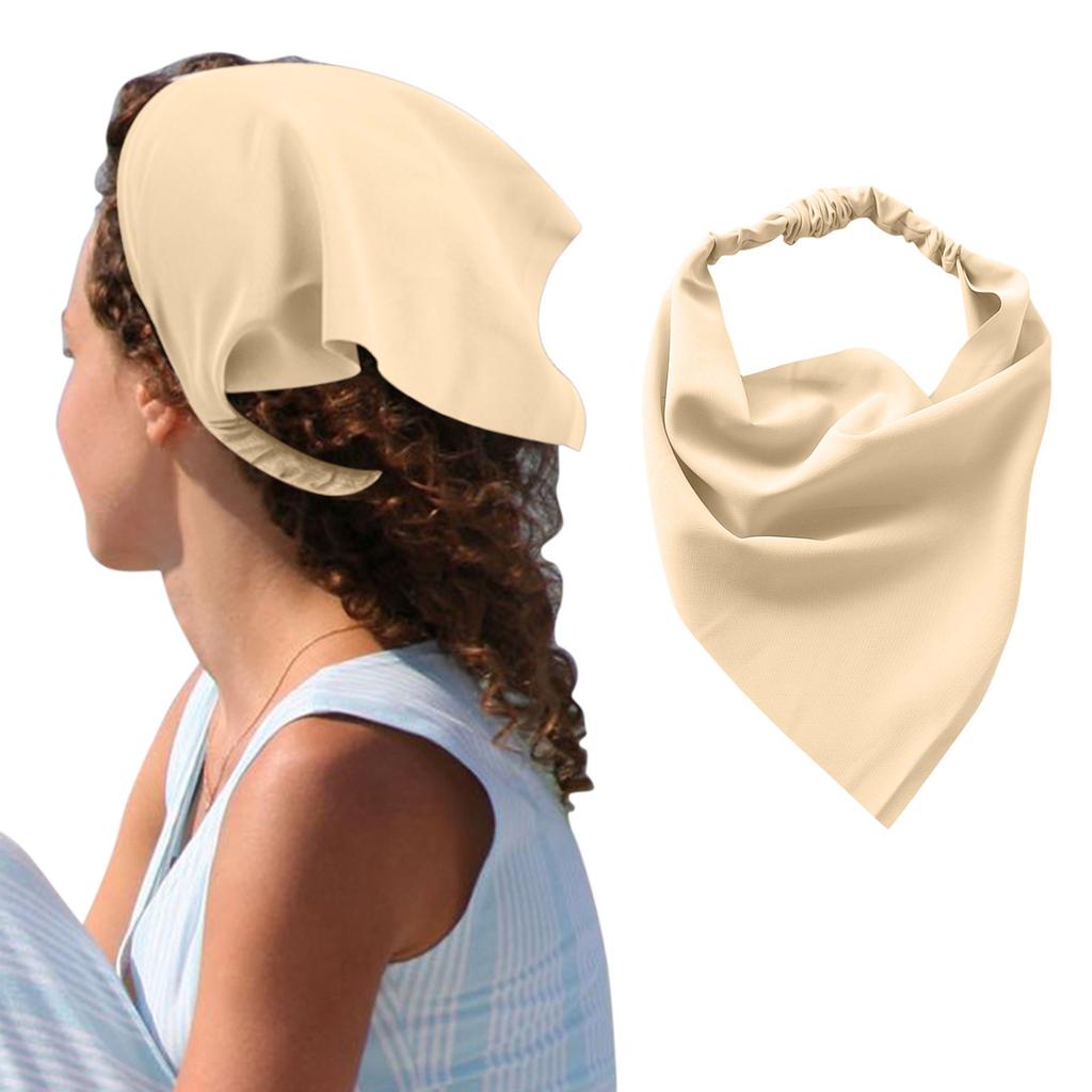 Wavy Hairband Floral Hair Bandanas Head Kerchief Women Bandana Print Hair Scarf Triangle Hair Kerchief With Ties Sweet Head Band