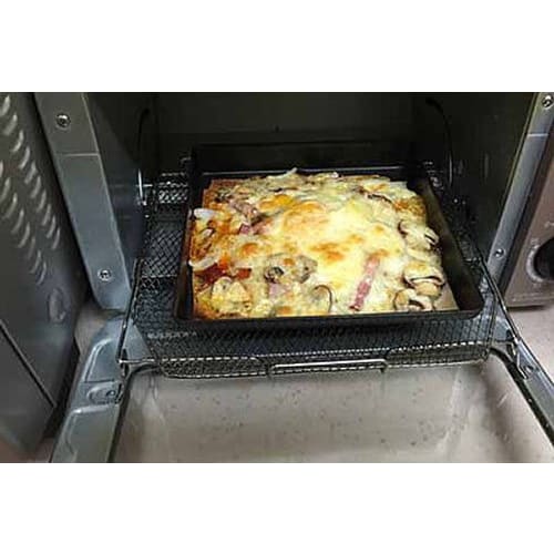 SONS COCOpan Grill Iron Frying Pan, Large, 18.4 x 18.4cm, IH Compatible, Made in Japan, C106-004