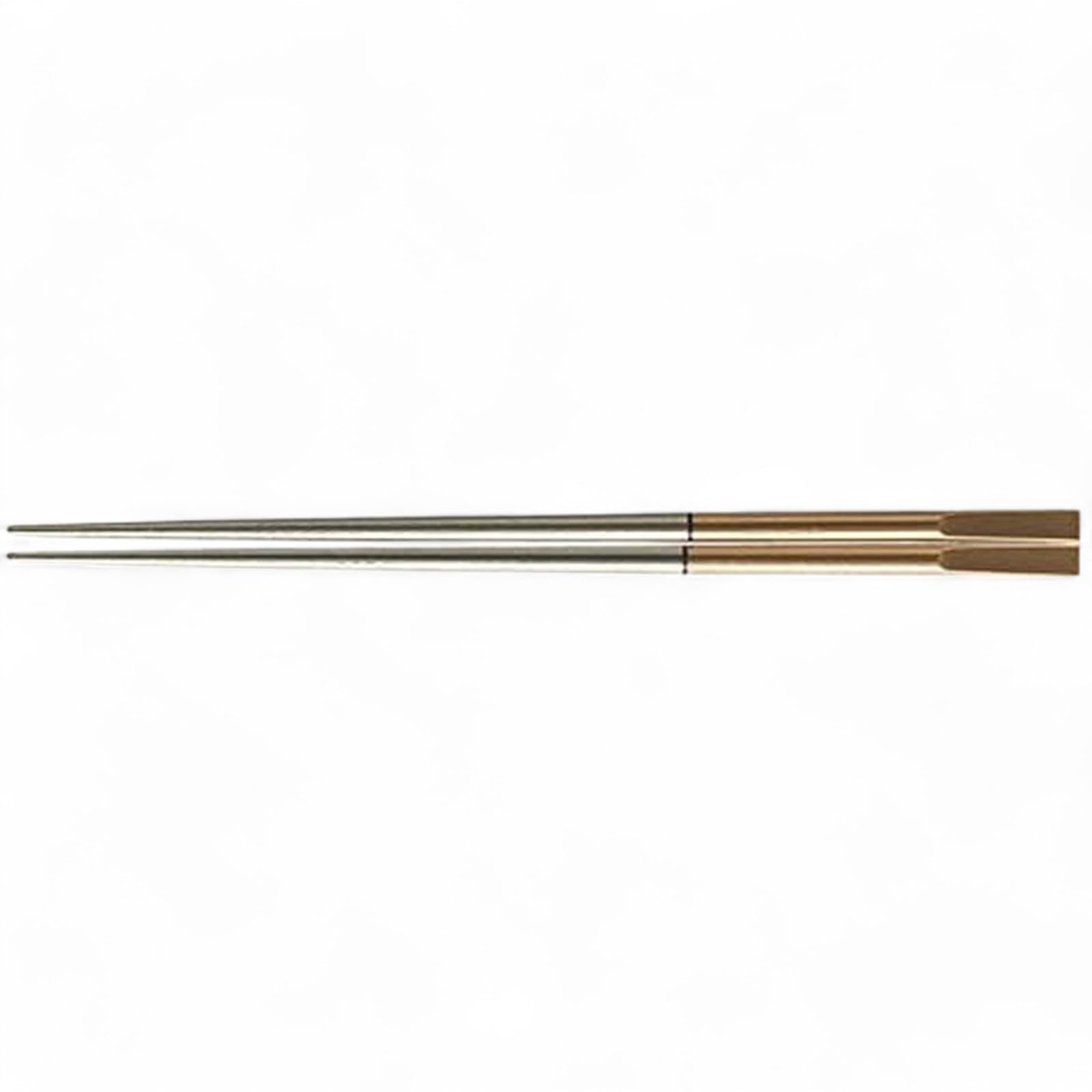 

Chopsticks PBT round cut Made in Japan Dishwasher safe J-kitchens (Hashi) 22.5cm Double-sided Gold/Silver
