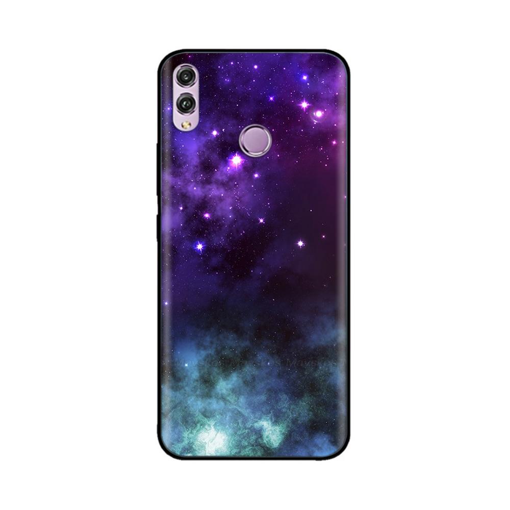 For Huawei Honor 8X Case Silicon Soft TPU Cartoon Painted Back Cover Phone Case for Huawei Honor 8X 8 X Honor8x Cases Bumper