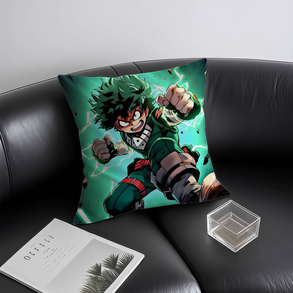 

Геройская Академия Изуку Мидория Наволочка Защита от пылевых клещей Невидимая молния Диван-кровать 12x12Inch