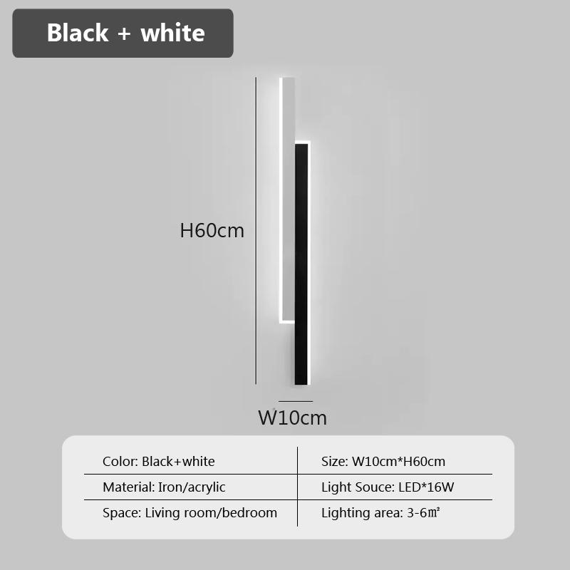 Modern LED Wall Lamps For Living Dining Room Bedroom Bedside Background Home Decorate Lighting Fixtures Wall Sconce Luster