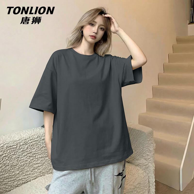 TonLion Women s Pure Cotton Short Sleeve T-Shirt M