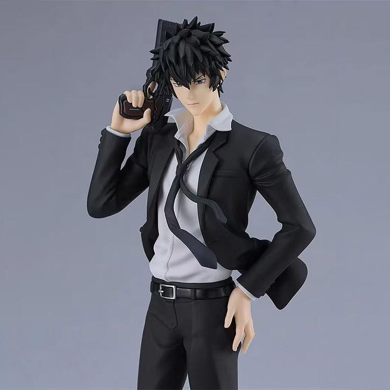 Neu Psycho-pass Psycho Pass 18cm Makishima Shougo Kougami Shinya Anime PVC Modell Figur Cooler Mann Schreibtisch Peripherie Puppen