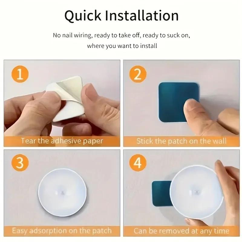 Night Light Motion Sensor Light USB LED Lamp With Switch Rechargeable Inductor Lights For Kitchen Stairs Hallway Closet Bedroom Under Cabinet