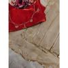 Neuer Launch – Leichter schicker Party-Saree mit Pailletten- und Kutdana-Handarbeit