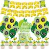 Summer Yellow Lemon Fruit-Themed Birthday Party Decorations, Banners, Balloons, and Cake Topper Set