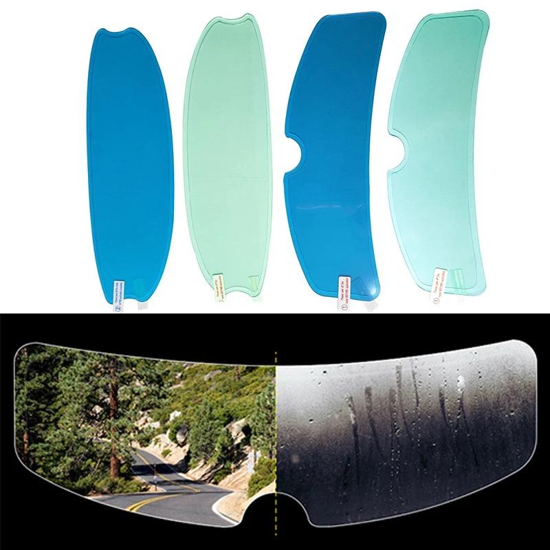 Motorcycle Helmet Clear Rainproof and Anti-fog Film Safety Driving Durable Nano Coating Sticker Film Helmet Accessories