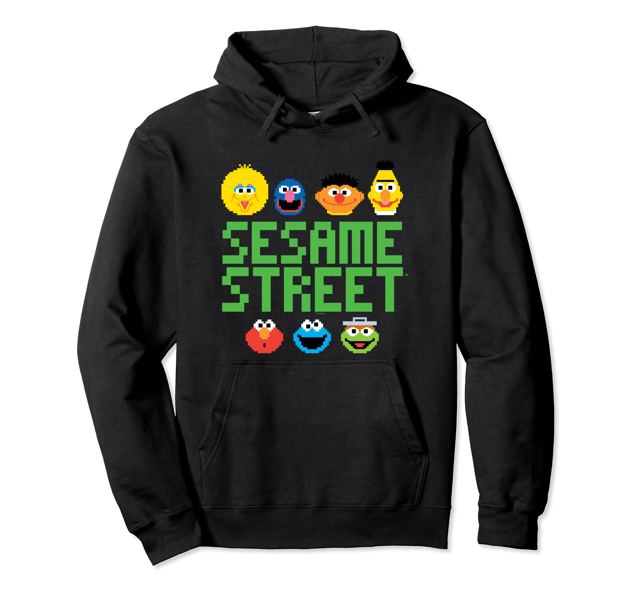 

Sesame Street Pixel Group Hoodie