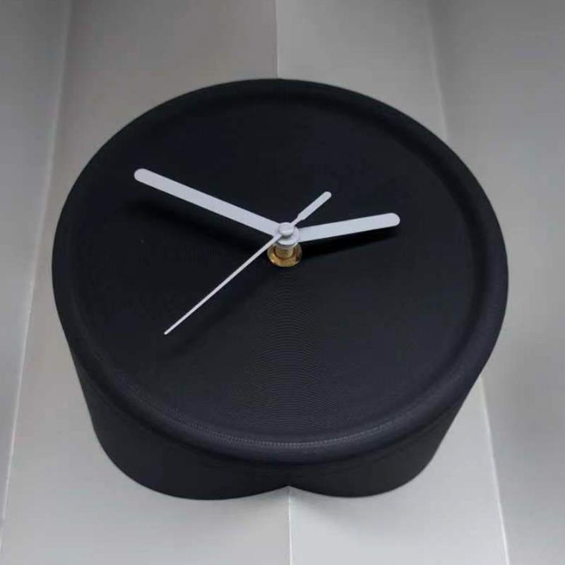 Digitale Moderne Wanduhren mit konvexem Winkel 8 Zoll Minimalistische Wohnzimmer Leise Wanduhr DIY Einzigartiger 3D-Druck Heim-Innendekor Uhren