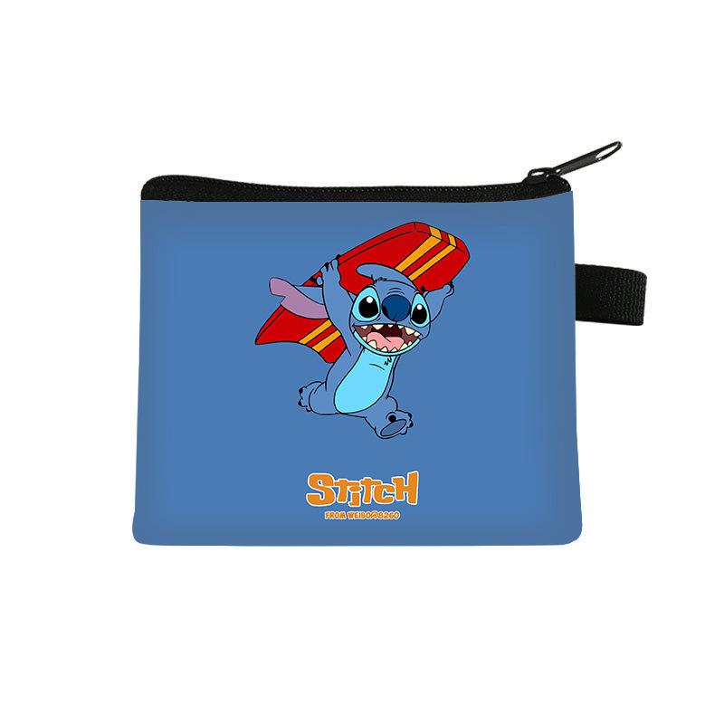 Stitch Coin Purse Children's Cute Large Capacity Key Card Holder