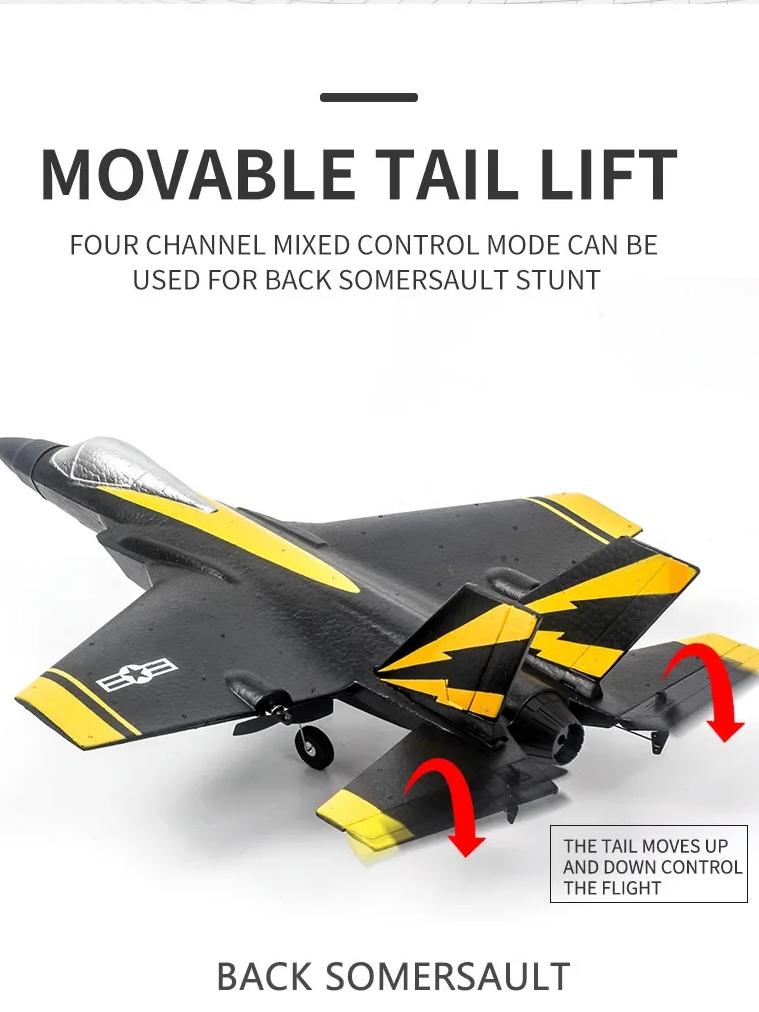 FX935 RC Fly Fjernkontroll Seilfly F35 Jagerfly 2.4G Hobbyfly EPP Skum Trådløst elektronisk Leke Gutt Barnegave