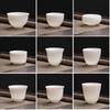 ZISIZ Handmade Mutton-fat Jade Porcelain Kung Fu Teacup