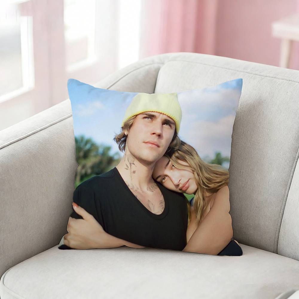 Jailey Hailey JB Pillow Case Pattern Printed Pillowcase For Living Room Sofa Cushion Cover