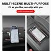 1Pcs Car Emblem Anti Slip Pad Phone Holder Non-Slip Mat Car Stlying For Tesla Model 3 Model X S 2016-2023  Model Y Decals TM3 TMX