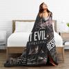 Residents Evils 9  Fashion Blanket Super Soft Cozy Games Throw Fashion Blankets for Couch  Multiple Sizes Bedspread