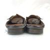 Italy COACH Suede Leather Clog Sandal 7.5 Men 25.5 Brown Slip On Loafer(USED)