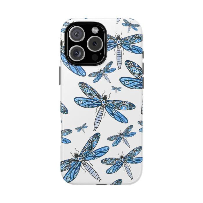 Clmj Polka Dot Phone Case For Samsung Galaxy A56 A36 A26 S26 S25 S24 S23 S20FE Ultra Plus 4G 5G Luxury Double-layer Back Cover