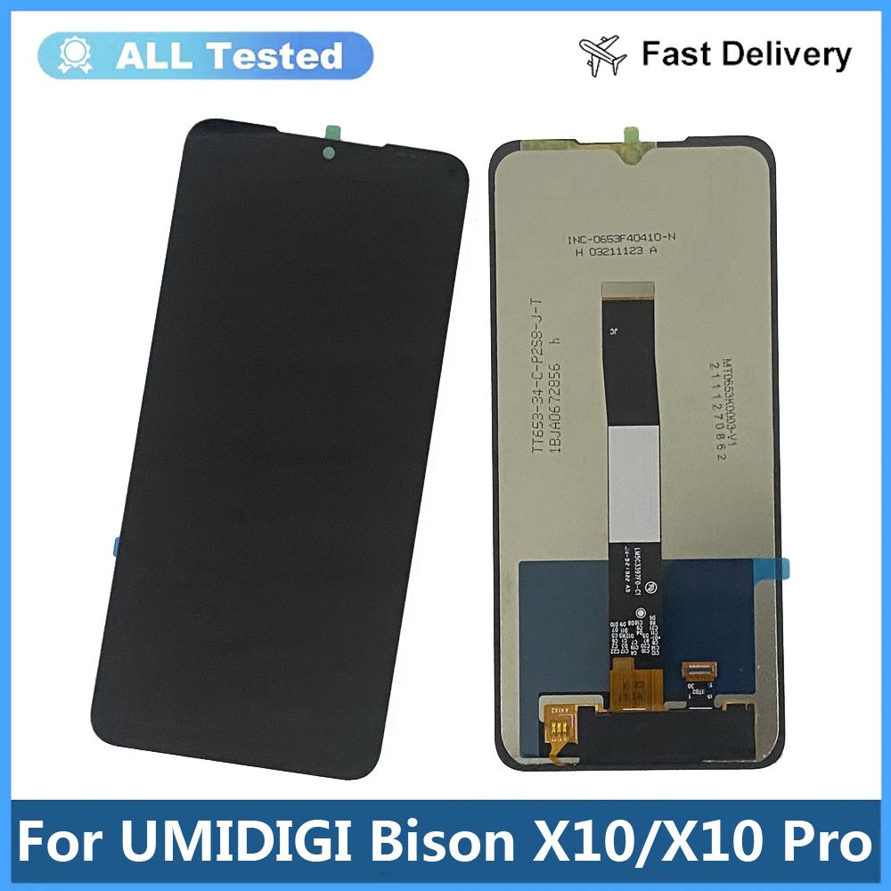 LCD Screen and Digitizer Full Assembly For UMIDIGI Bison X10 X10 Pro