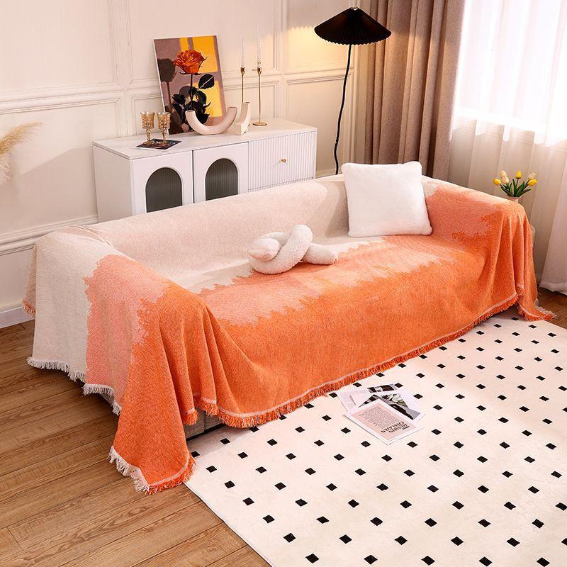 Sofa Cover Blanket for All Seasons All-inclusive Sofa Towel Chenille Cover Living Room Sofa Cover Anti-cat Scratch