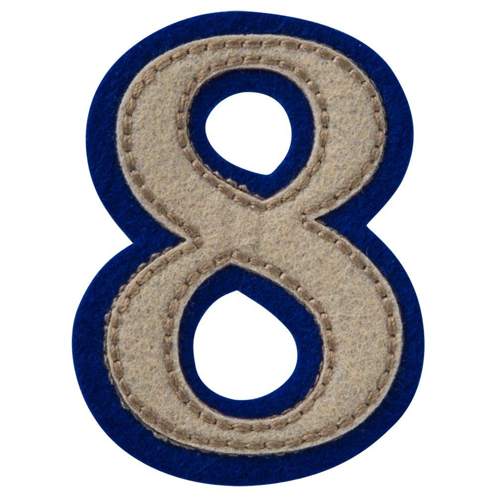 

Minoda Felt Iron Patch Number 8 P50I5772