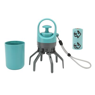 Pala Raccogli Feci per Artigli di Cane Zero Contatto Leggera Portatile Raccogli Feci per Animali Domestici con Porta Sacchetti per