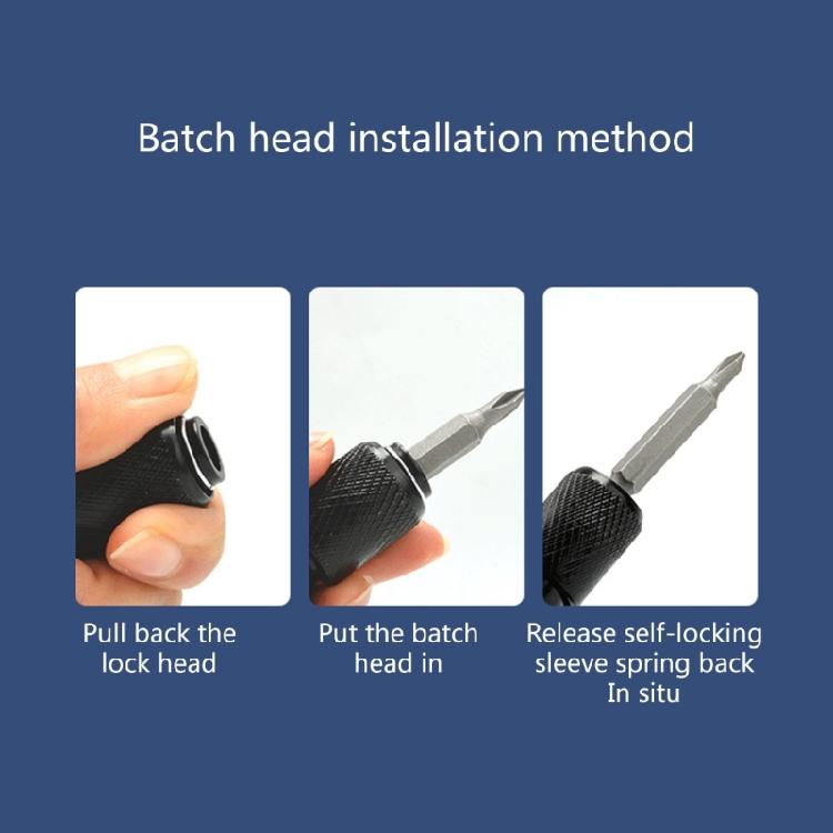 2PCS 1/2 inch Square Drives to 1/4 inch Hex Female Socket Adapter Converters Chuck