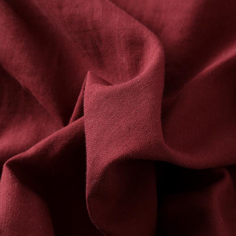 Pijamale cu mâneci lungi pentru femei, 100% bumbac, cu strat dublu, imprimate, pentru casă, îmbrăcăminte de primăvară, subțire, cu guler în picioare