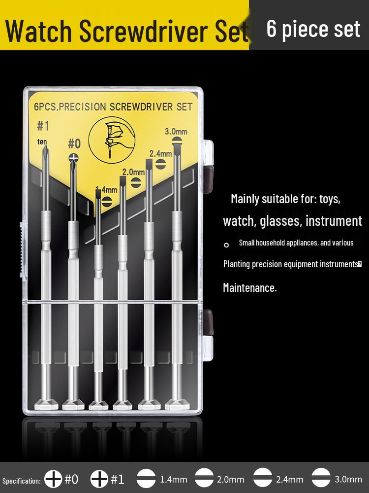 Compact Screwdriver Set for Electronics & Eyewear Repair