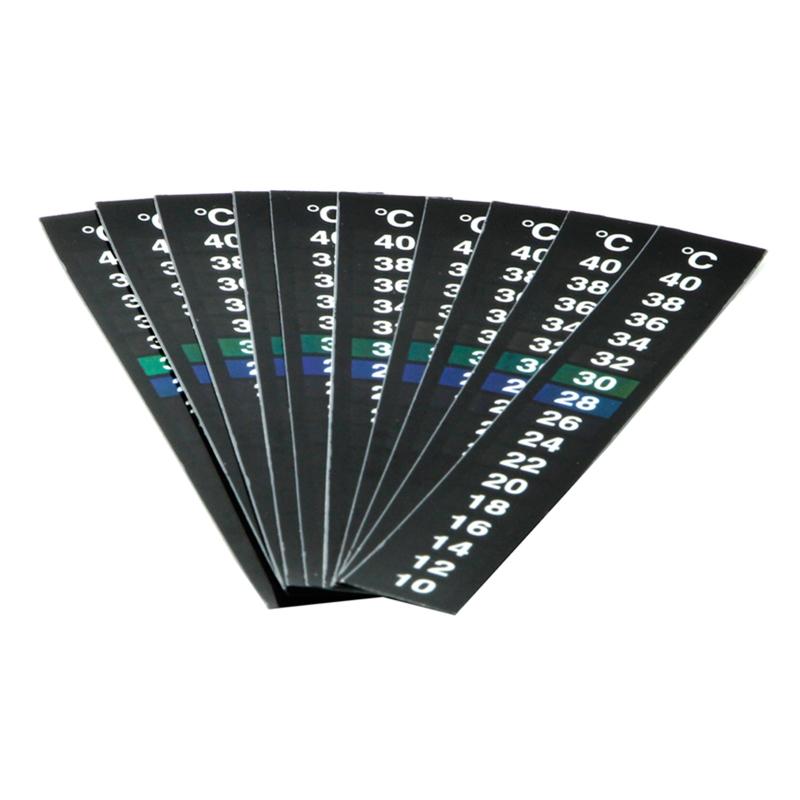 Brewing Thermometer Strip Adhesive Strip Thermometer Aquarium Thermometer Sticker Thermometer Sticker for Fish for Tank