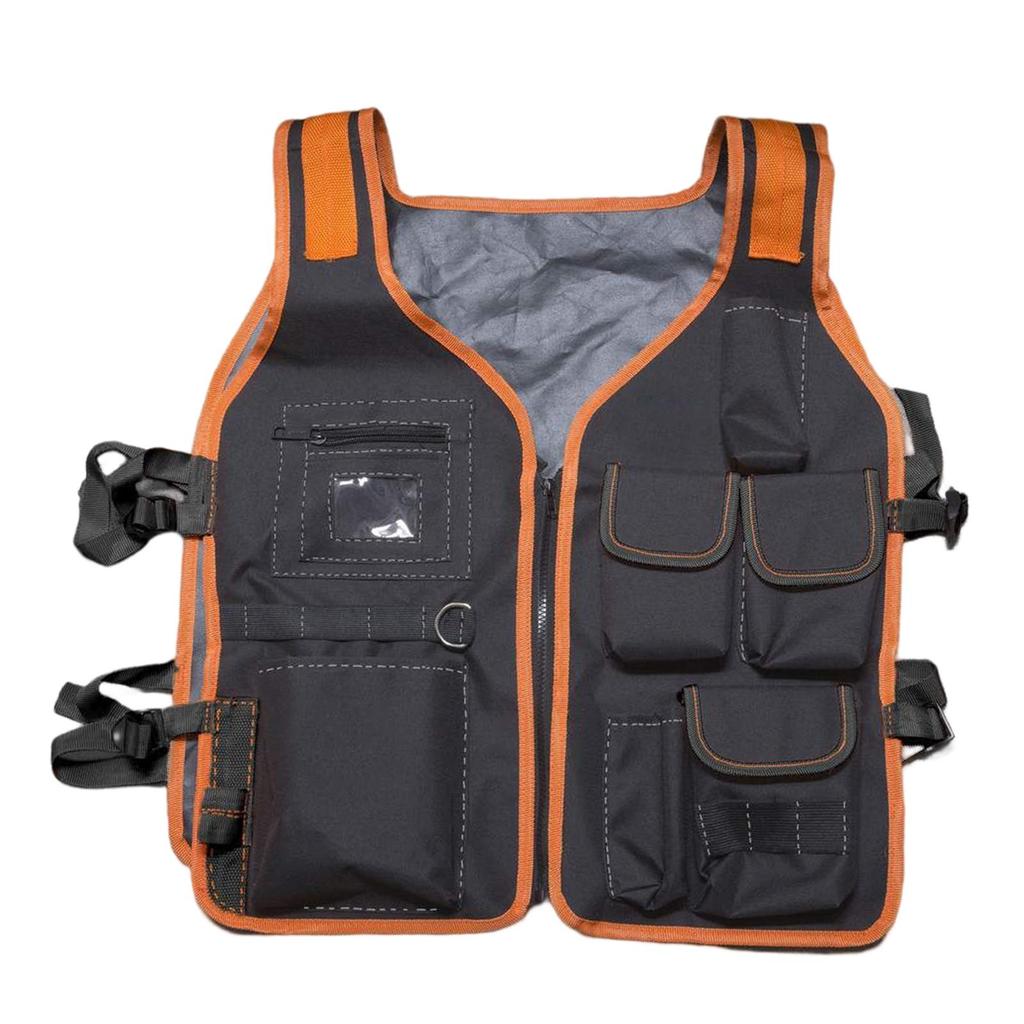 Tool Vest Electrician Storage hardware Bag Work for Men construction site