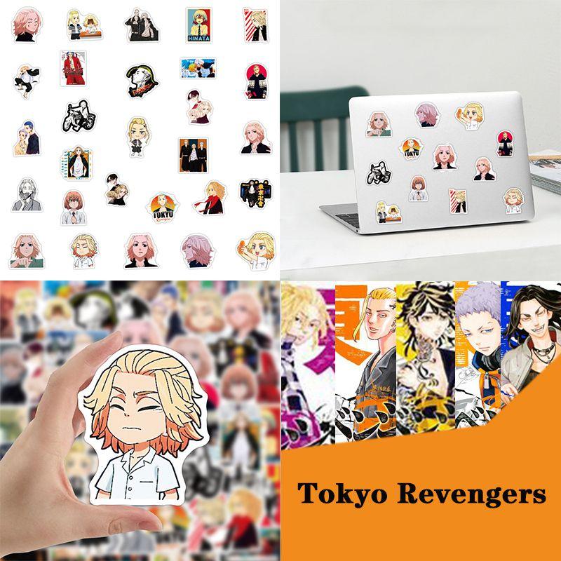 50pcs Revengers Tokyo Sticker Pack Set Game Diy Imposter Decal Waterproof