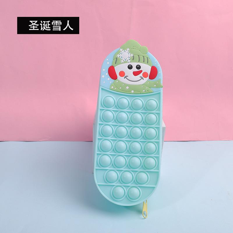 Cartoon Unicorn Pencil Case - Press And Squeeze For Relaxation, Large Capacity Pencil Box, Children's Cute Stationery Bag