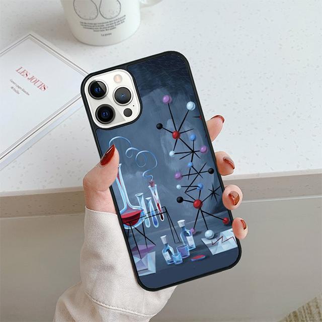 Science Chemistry Style Phone Case For iPhone 17 Air 13 12 14 15 16 Cover For Apple Pro Max 6S Plus Coque