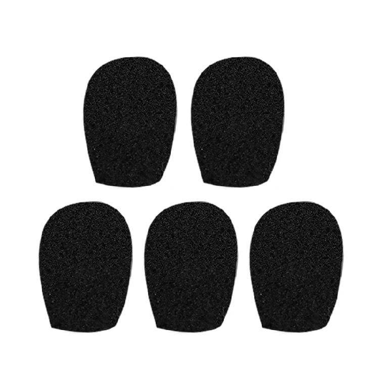 5Pcs Microphone Wind Cover, Headset Microphone Foam Headset Microphone Sponge